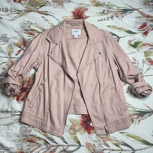 Old Navy - M - Pink Moto Jacket